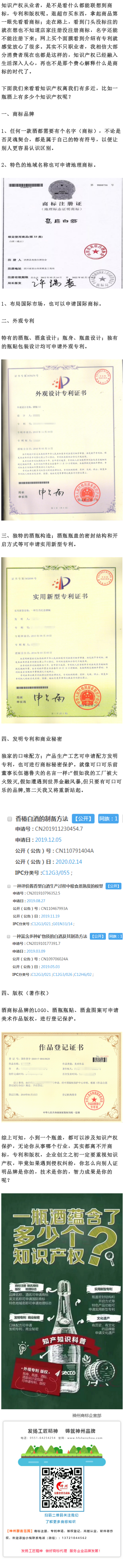 你知道一瓶酒有多少個知識產(chǎn)權(quán)嗎？